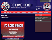 Tablet Screenshot of fclongbeach.com